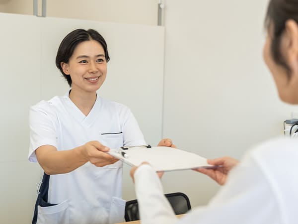 施術前の確認 カウンセリング